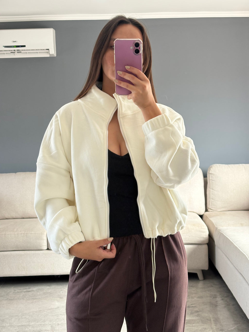 Polar Cropped con Cierre