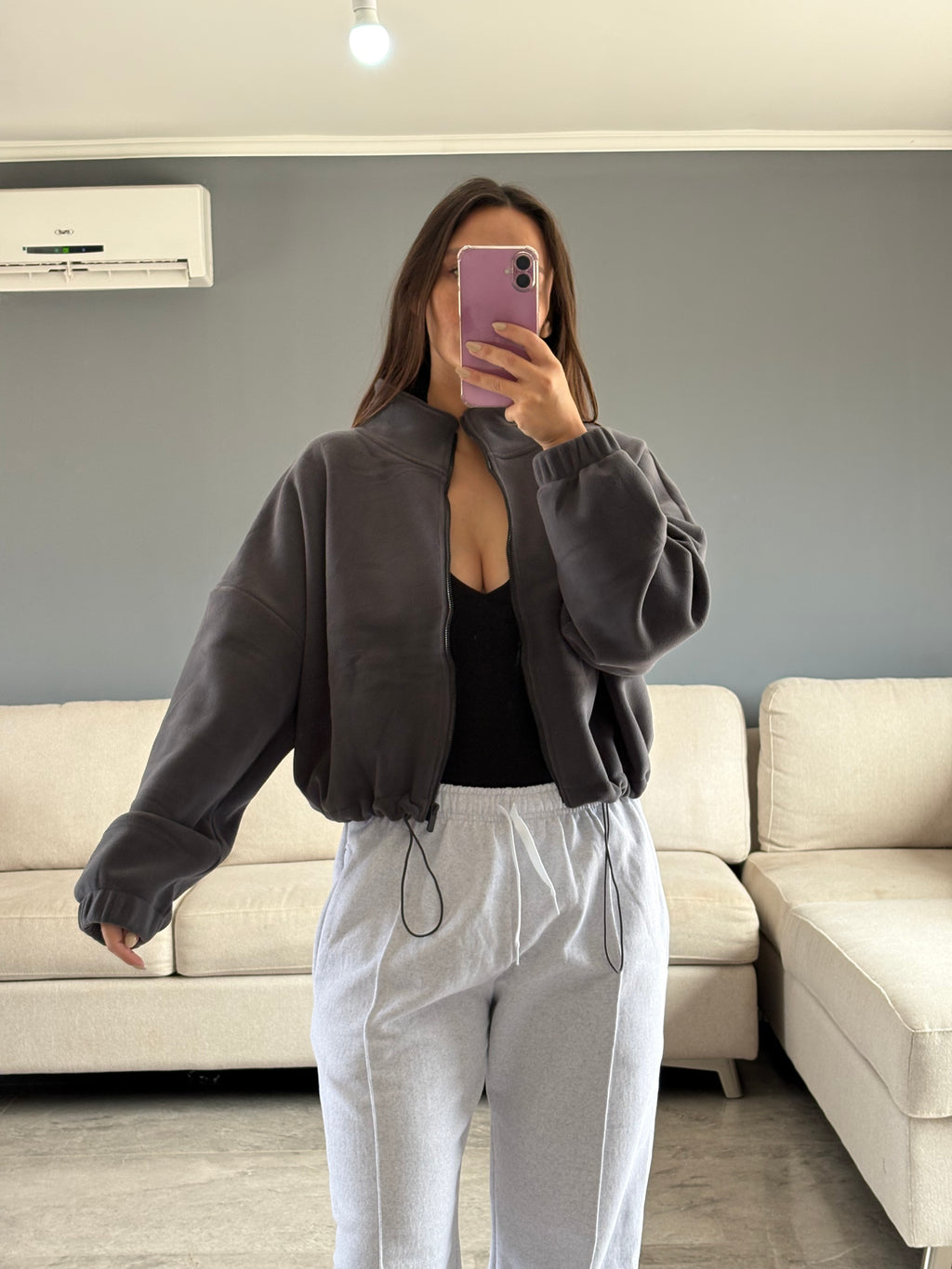 Polar Cropped con Cierre