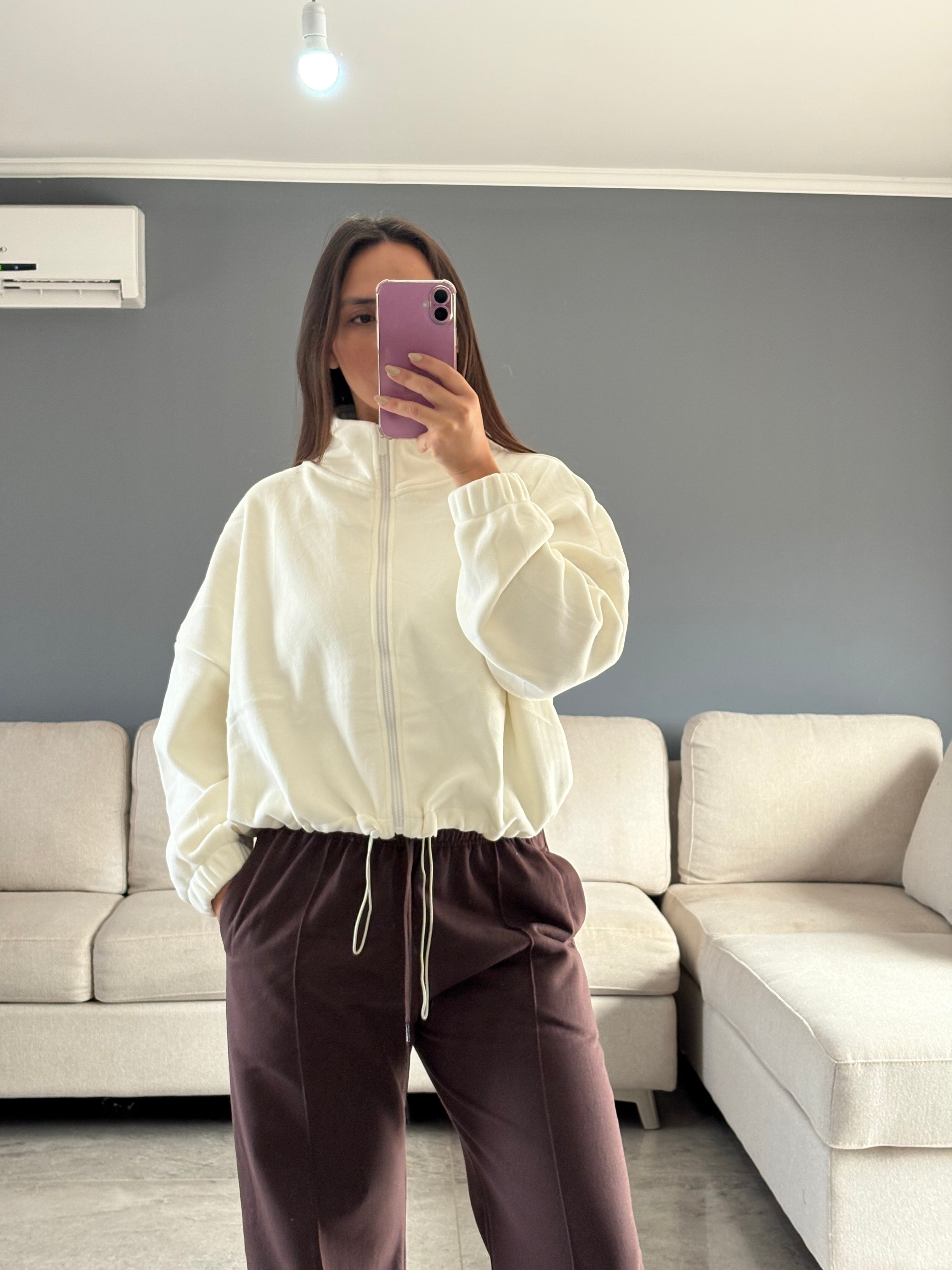 Polar Cropped con Cierre